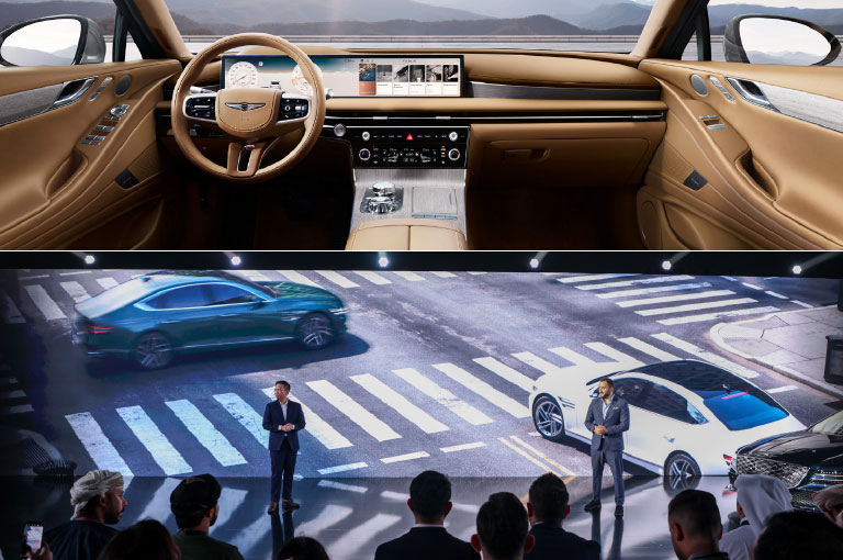 Genesis G80 Series in Oma