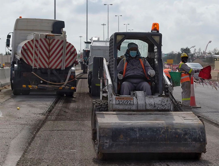 bahrain expat workers with covid19