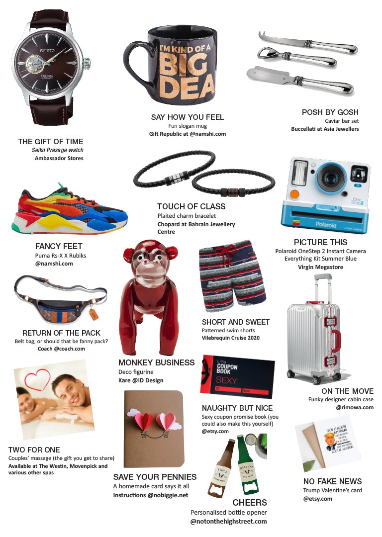 Bahrain Valentines gifts ideas for him