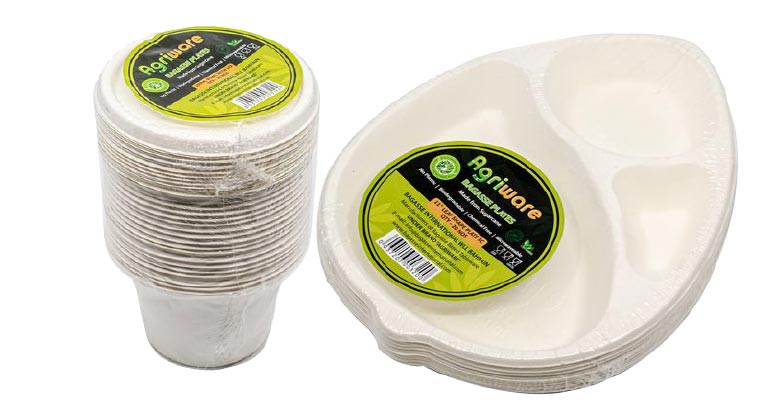 Agriware Bagasse Plates Bahrain Best Eco Products