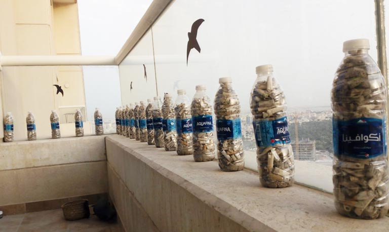 million cigarette butts are thrown away every day in Bahrain