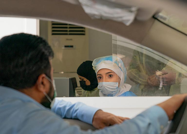 Delivery Drivers Tested in Bahrain