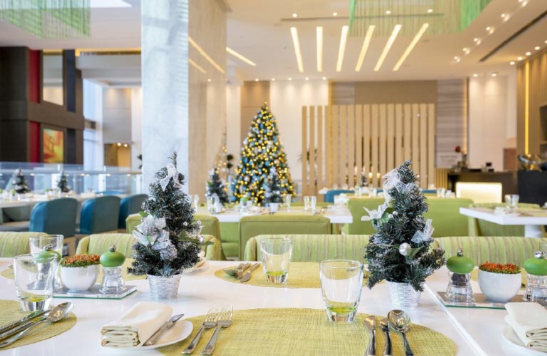 Downtown Rotana’s Teatro for a Christmas Eve Dinner 2021