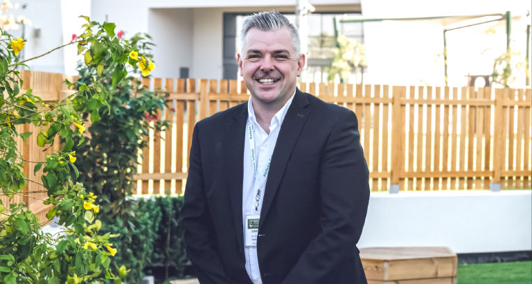 Nadeen School Principal, Dr. Paul Walton