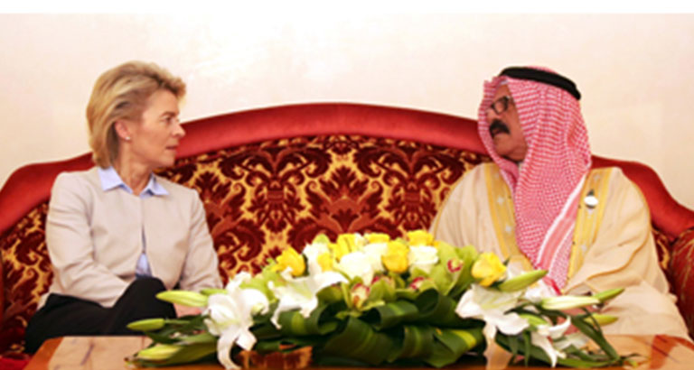 German Defence Minister, Ursula von der Leyen