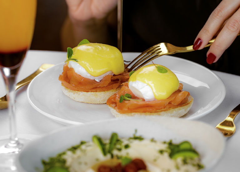 lazy breakfast at bahrain bay kitchen