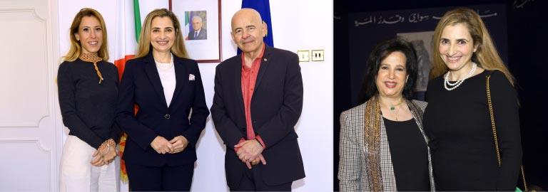  Italian Ambassador to the Kingdom of Bahrain, Paola Amadei,