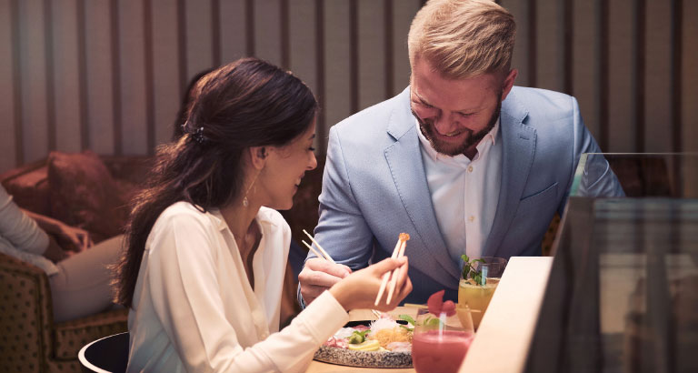bahrain Valentines day 2023 at re/Asian by Wolfgang Puck