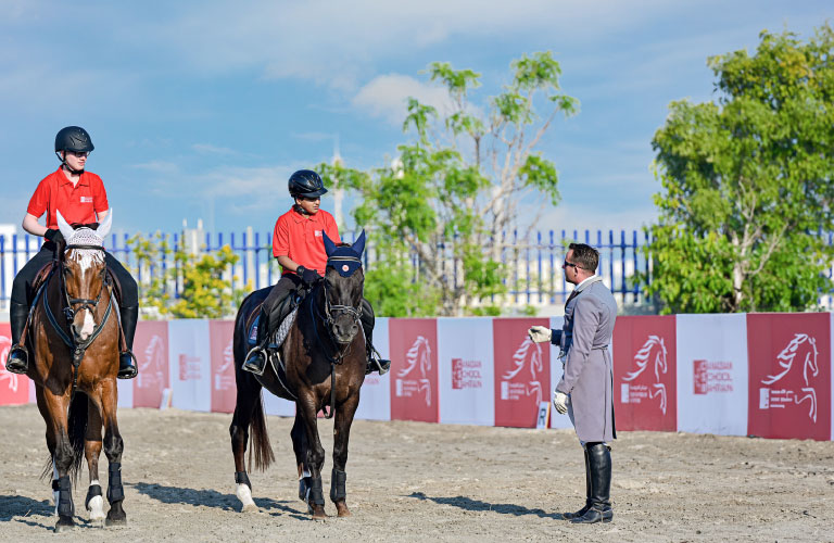 canadian school bahrain Equestrian Centre offers a horse-riding programme throughout high school. 