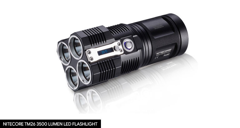 NiteCore TM26 3500 Lumen LED Flashlight Bahrain Gadget Reviews