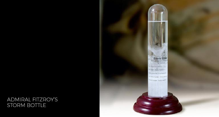 Admiral Fitzroys Storm Bottle