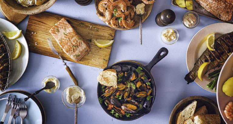 A Halloween-themed Seafood Night at Silk’s restaurant, Mövenpick Hotel Bahrain
