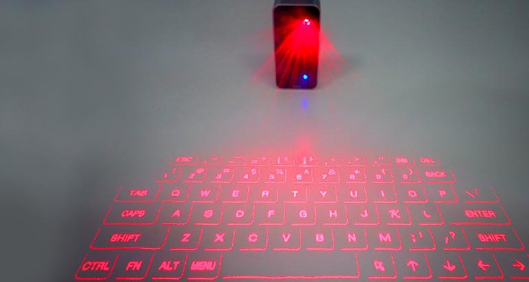 bahrain latest gadget laser keyboard