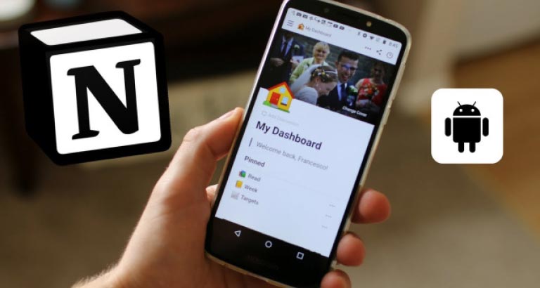 Notion app for mobile