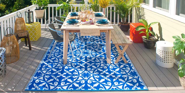 bahrain eco-friendly reversible rugs