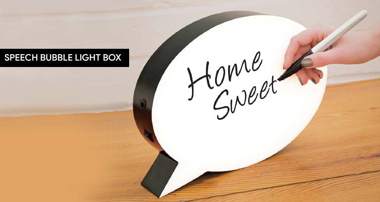 bahrain gadget Speech Bubble Light Box