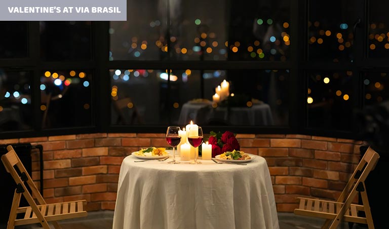 valentine’s day 2022 at via brasil