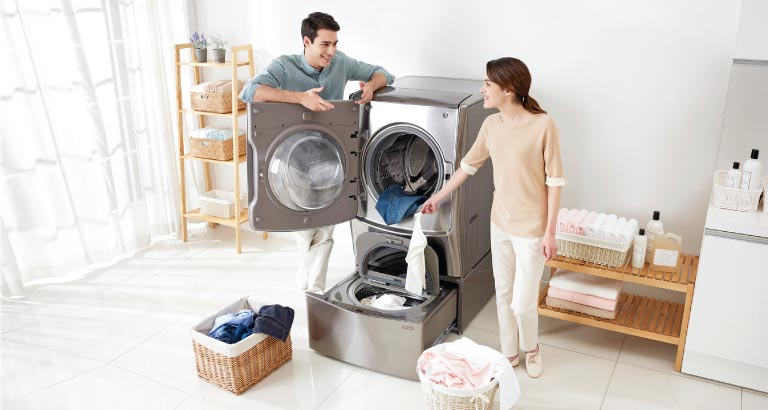 Wash Two Loads at Once