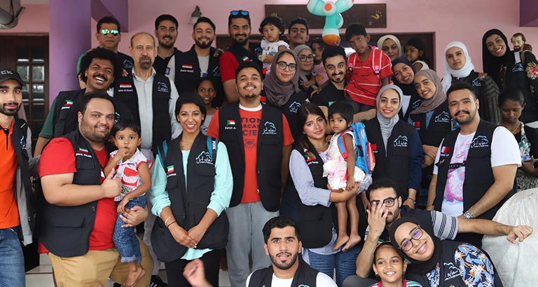 AGU Volunteers Return after Successful Humanitarian Visit to Kerala 