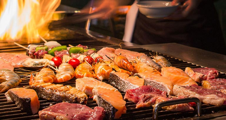 Seafood by The Pool