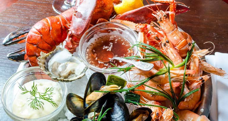 thursday sea food night at Le Méridien City Centre Bahrain