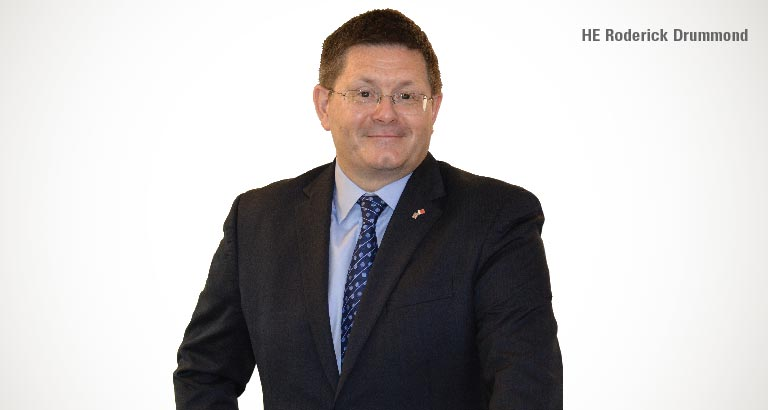 bahrain british ambassador roderick drummond
