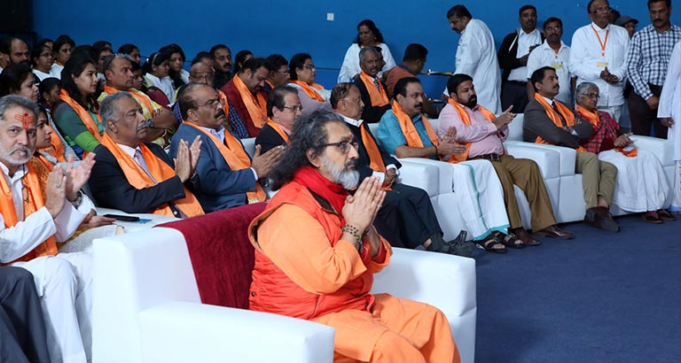 Swami Amritaswarupananda in bahrain on February 2020 