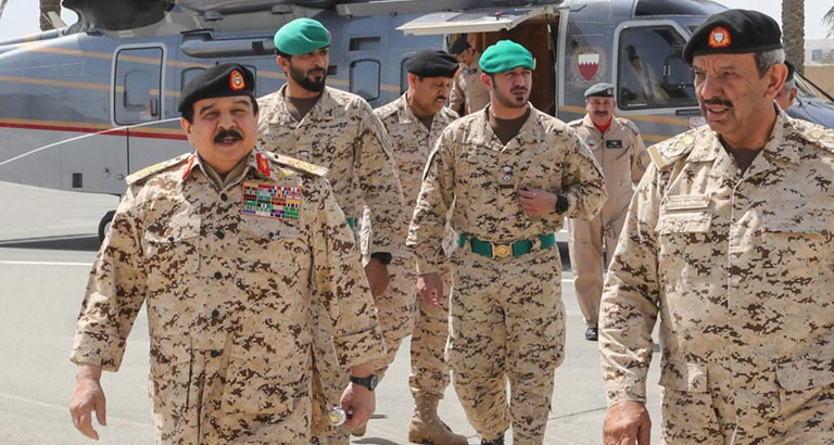 HM King Hamad hails BDF’s noble medical contributions to combat COVID-19 