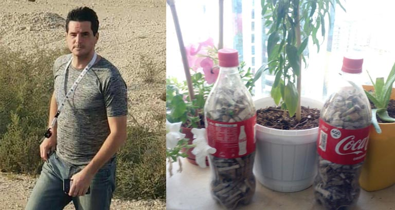 Eco-Conscious Citizen Collects 7,600 Cigarette Butts from Bahrain’s Corniche 