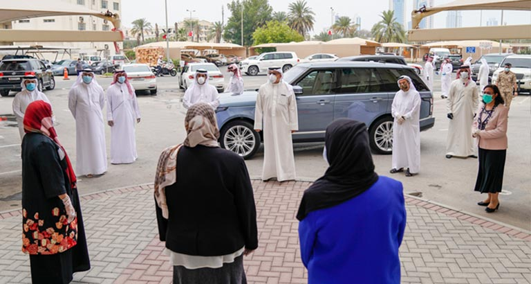 HRH the Crown Prince Visits COVID-19 Healthcare Facilities Across Bahrain 
