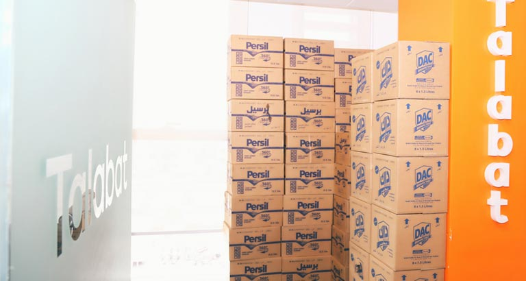 Bahrain frontliners receive more than 10,000 liters of cleaning products 