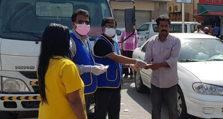 ICRF Reaches Out to Bachelors and Families Affected by Coronavirus in Bahrain 