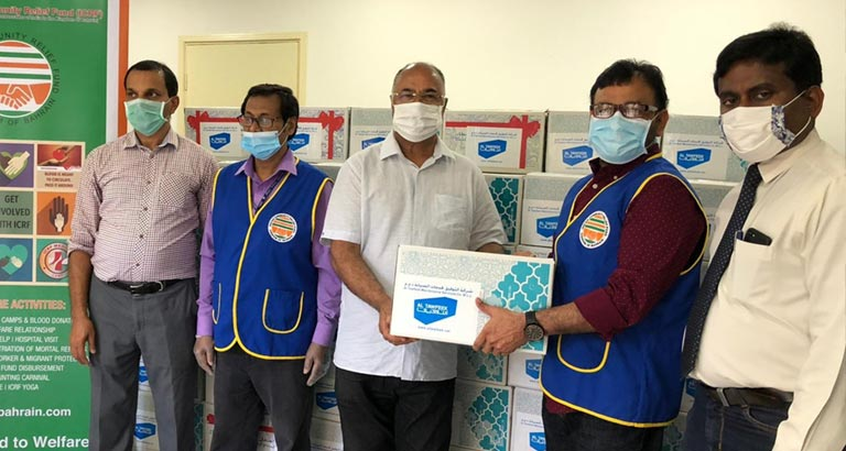 ICRF Reaches Out to Bachelors and Families Affected by Coronavirus in Bahrain 