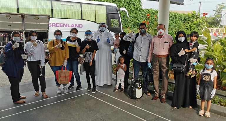 Bahraini Citizens Evacuated from India 