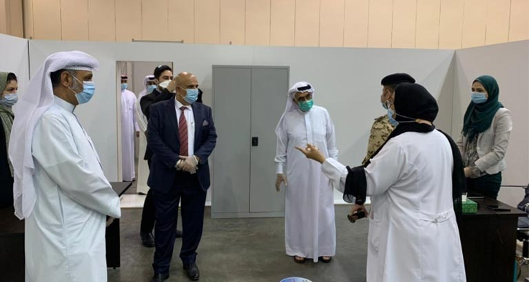 SCH Chief visits COVID-19 Clinical Trial Centre 