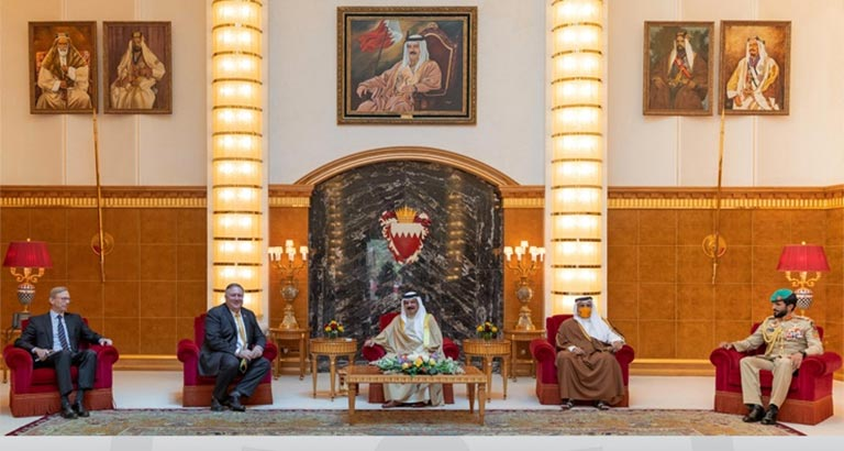 HM King receives US Secretary of State 