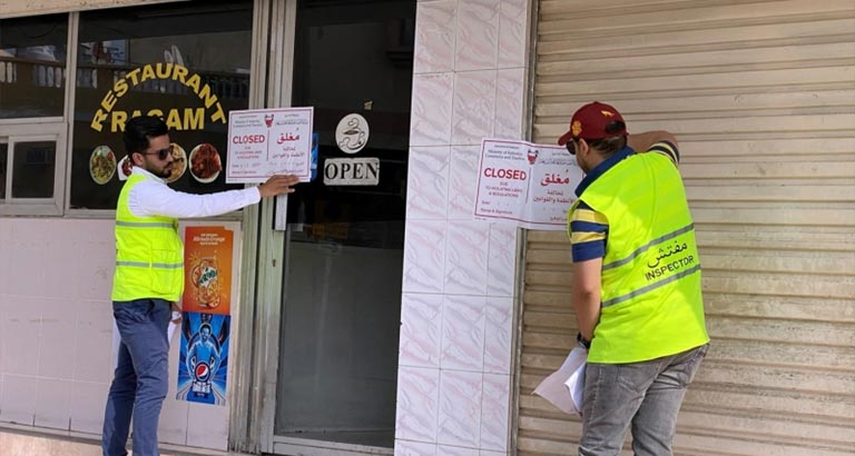 Four Restaurants Temporarily Shut Down for Violating COVID-19 Preventative Measures 