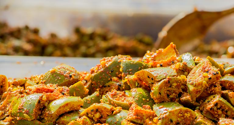 Here’s a recipe for Mango pickle which you are sure to love! 
