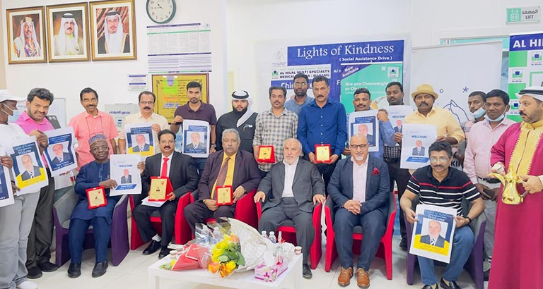 Free Medical Check up and National Doctor's day celebrated at Al Hilal Multi Specialty Medical Center Manama 