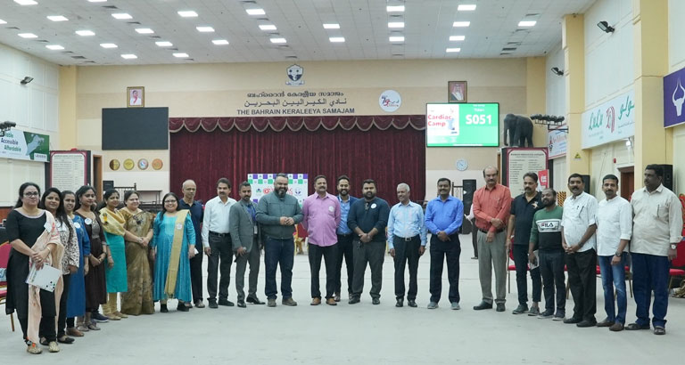 Al Hilal Healthcare Organized a Cardiac Camp, in Association with The Bahrain Keraleya Samajam 