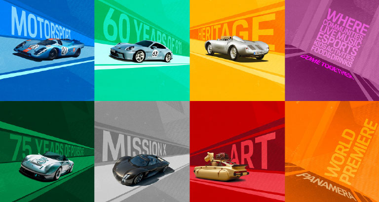Icons of Porsche festival Returns to Dubai