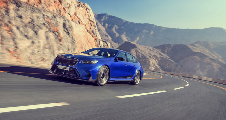 BMW M5 Scaling New Heights