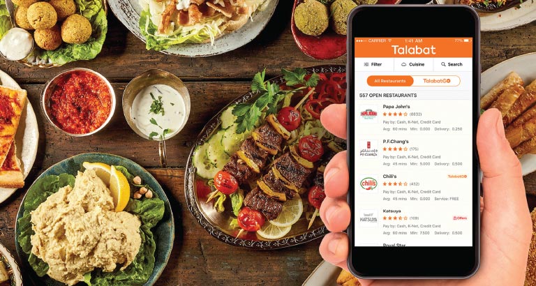 Food at Your Fingertips - Talabat
