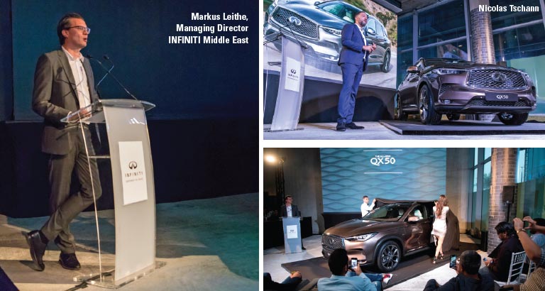 Middle East Debut - INFINITI QX50