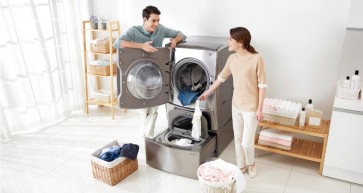 Wash Two Loads at Once