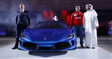 Ferrari F8 Tributo makes its regional debut as the most powerful V8 Ferrari is unveiled in Bahrain!