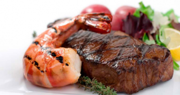 evening buffet at intercontinental regency bahrain