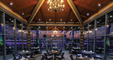 Lagoon Moon Floating Restaurant at Reef Clubhouse & Lagoon