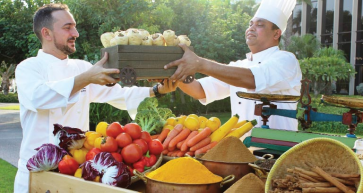 friday market at Four Seasons Hotel Bahrain Bay