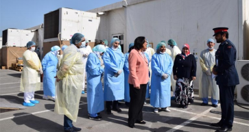 Nursing Staff Praised for Dedicated Efforts to Combat Coronavirus